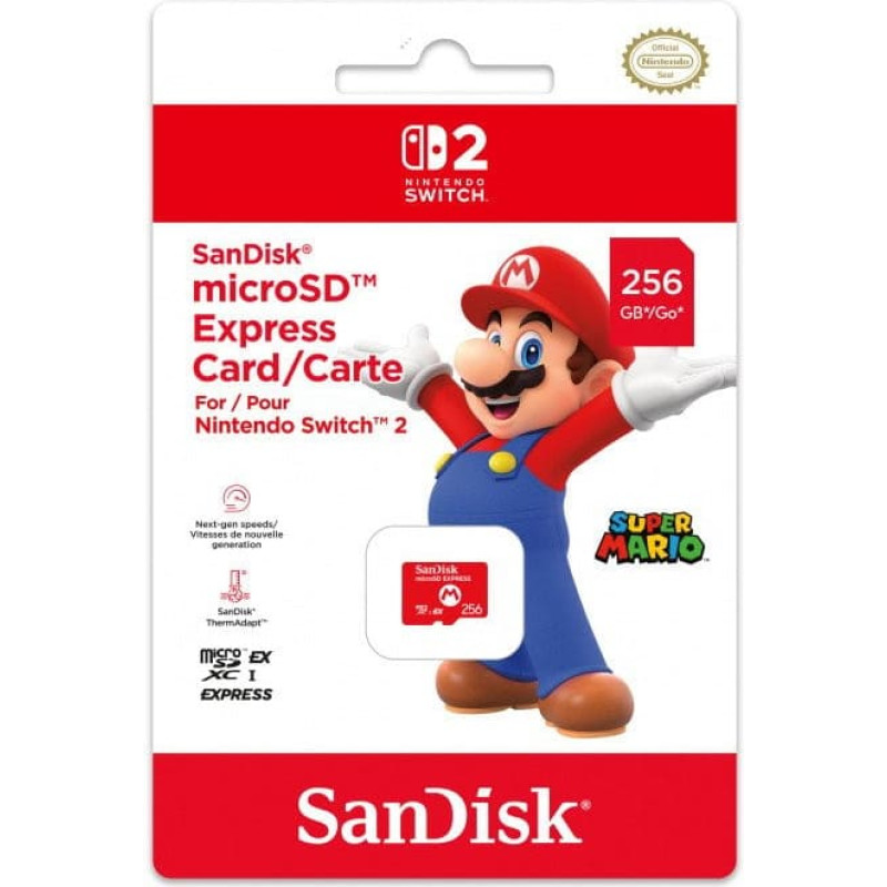 Sandisk Karta SanDisk N2P602 MicroSDXC 256 GB A1  (N2P602)