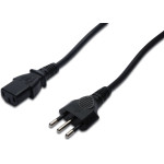 Manhattan ASSMANN Netzanschlusskabel Italien Stecker - C13 Buchse 1,8m