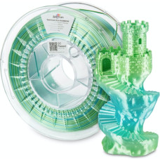 Spectrum 3D filament, PLA Silk Rainbow, 1,75mm, 1000g, 81018, ocean melange