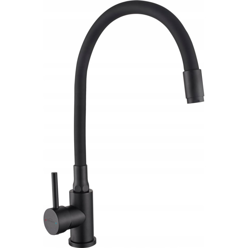 Invena bateria kuchenna Silva, czarny BZ-86-004-L