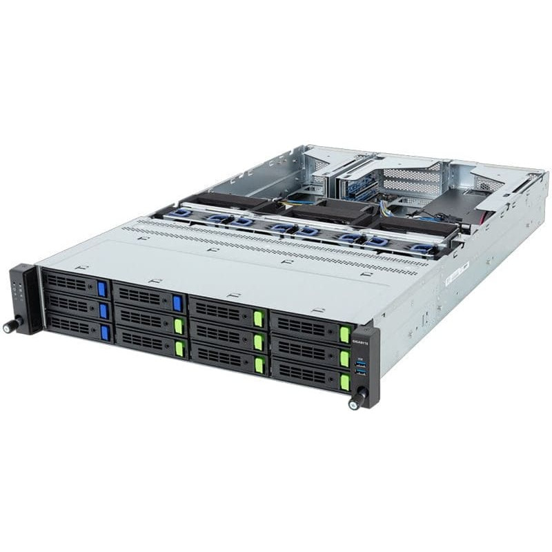 Gigabyte R263-Z35-AAF1 (Rev. 3.x) Rack Server 2U Single Sockel SP5 6NR263Z35DR000ACF1