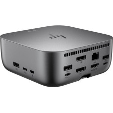 HP Dock - Thunderbolt 180W G6 1xTB4, 3xUSB 3.2 G2, 2xUSB 3.2 G1, 3xUSB-C 3.2, HDMI 2.1, 2xDP 1.4, 1xRJ45 2.5Gbps
