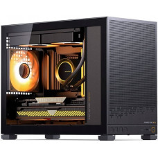 Jonsbo D32 STD Black PC-Gehäuse, Mini-Gehäuse, mATX, Tempered Glass - schwarz