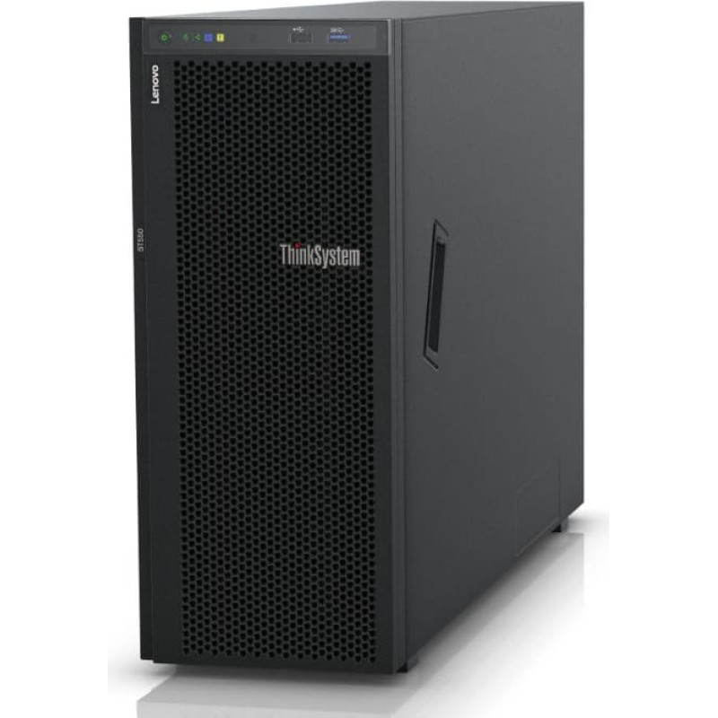 Lenovo ThinkSystem ST550 Xeon Silver 4210R (10C 2.4GHz 13.75MB Cache/100W) 32GB 2933MHz (1x32GB, 2Rx4 RDIMM), O/B, 9350-8i, 1x750W Titanium, XCC Enterprise , No