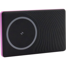 Realpower PB-5000 MAG 5000 mAh Bezprzewodowe ładowanie Różowy