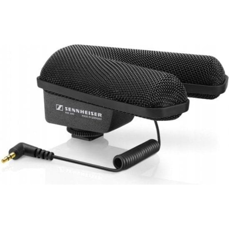 Sennheiser MKE 440 - Mikrofon pojemnościowy stereo  wyposażony w filtr dolnoprzepustowy