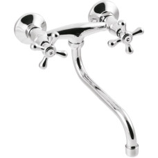 Invena Bateria umywalkowa Invena Roma ścienna chrom (BC-21-00S-L)