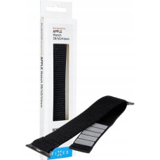 Fixed | Sporty Strap for Apple Watch 38/40/41mm | 160-210 mm | Black | Nylon