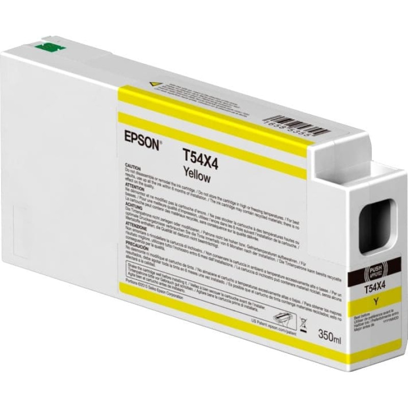Epson originln ink C13T54X400, yellow, 350ml, Epson SureColor SC-P60, 00, P7000, P8000, P9000
