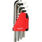 Yato Zestaw kluczy imbusowych hex typ L 2-12mm 10szt. (YT-0508)