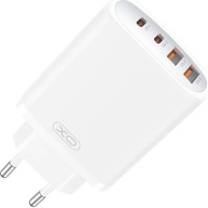 XO Ładowarka sieciowa XO CE22, 45W, GaN, 2x USB-C, 2x USB-A