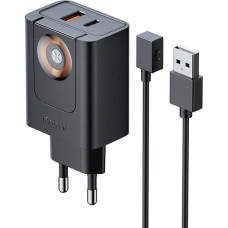 Mcdodo Ładowarka 2w1 USB-C+A McDodo CH-3700 30W, czarna