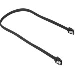 Sharkoon SATA - SATA, 0.3m, Czarny (4044951016594)