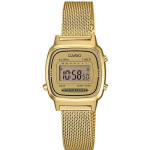 Casio Zegarek Casio Damski Retro LA670WEMY-9EF Gold Tone