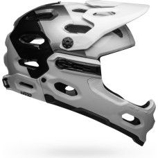 Bell Kask full face BELL SUPER 3R MIPS matte white black roz. L (58-62 cm) (NEW).