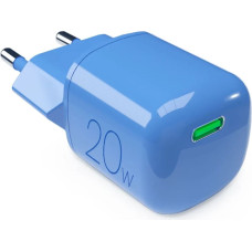 Puro Ładowarka sieciowa Puro 20W GaN USB-C - niebieska
