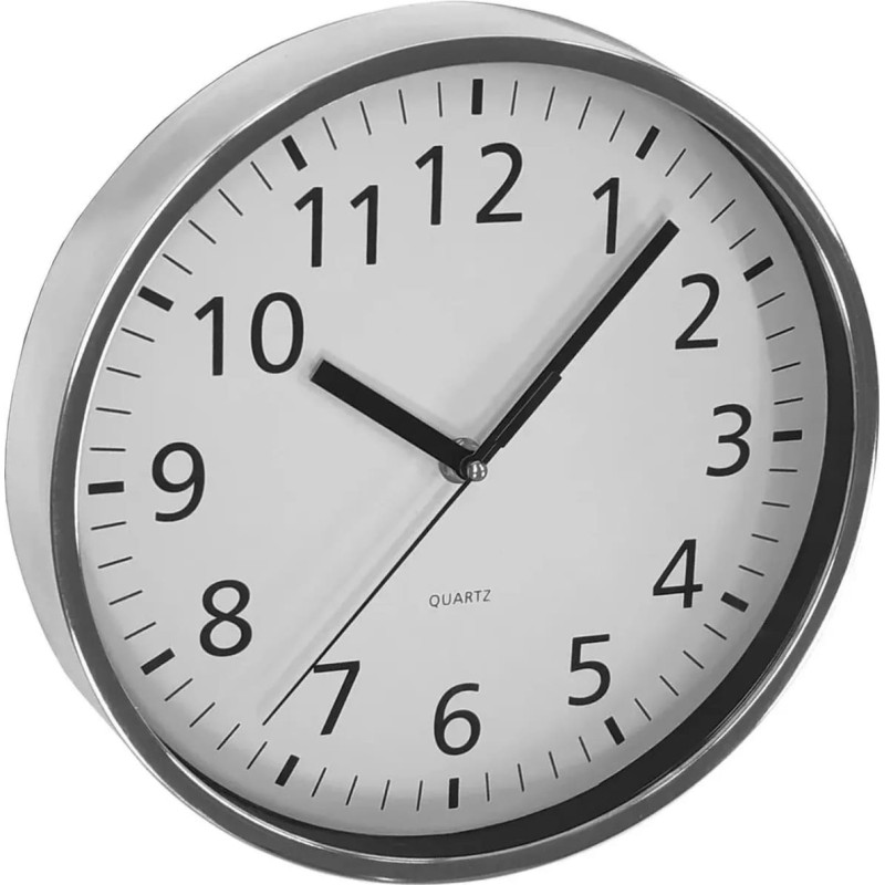 Magic Vac ASI COLLECTION Wall clock O 25 5cm silver/chrome 24306004