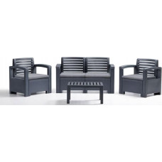 Gardena Garden furniture set Set Nevada 2 grey 8003723490471