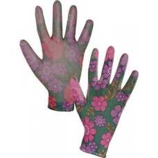 Noname RĘKAWICE OCHRONNE LEIVA W KWIATKI ROZMIAR 8