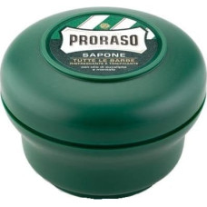 Proraso Proraso Green Mydło do golenia w plastikowym tyglu o działaniu nawilżająco - ochronnym 150 ml
