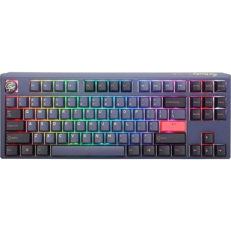Ducky Klawiatura Ducky Ducky One 3 Cosmic Blue TKL Gaming Tastatur, RGB LED - MX-Ergo-Clear (US)