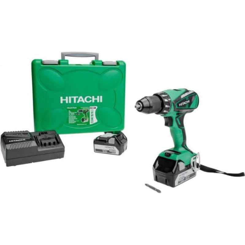 Hitachi Wkrętarka 18V 2 x 5Ah 50Nm (DS18DBELWJ)