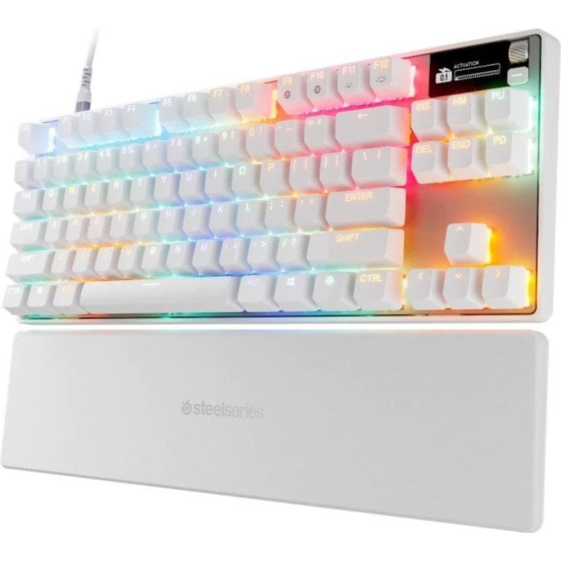 Steelseries APEX PRO TKL GEN 3 klawiatura Gaming USB US English Biały