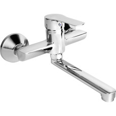 KFA Bateria umywalkowa KFA Mohit ścienna chrom (5907571590051)