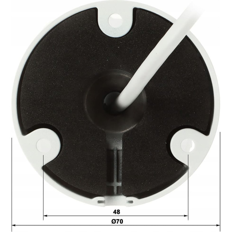 Dahua Technology KAMERA IP IPC-HFW2449TL-S-LED-0360B-PRO WizSense WizColor - 4 Mpx 3.6 mm DAHUA