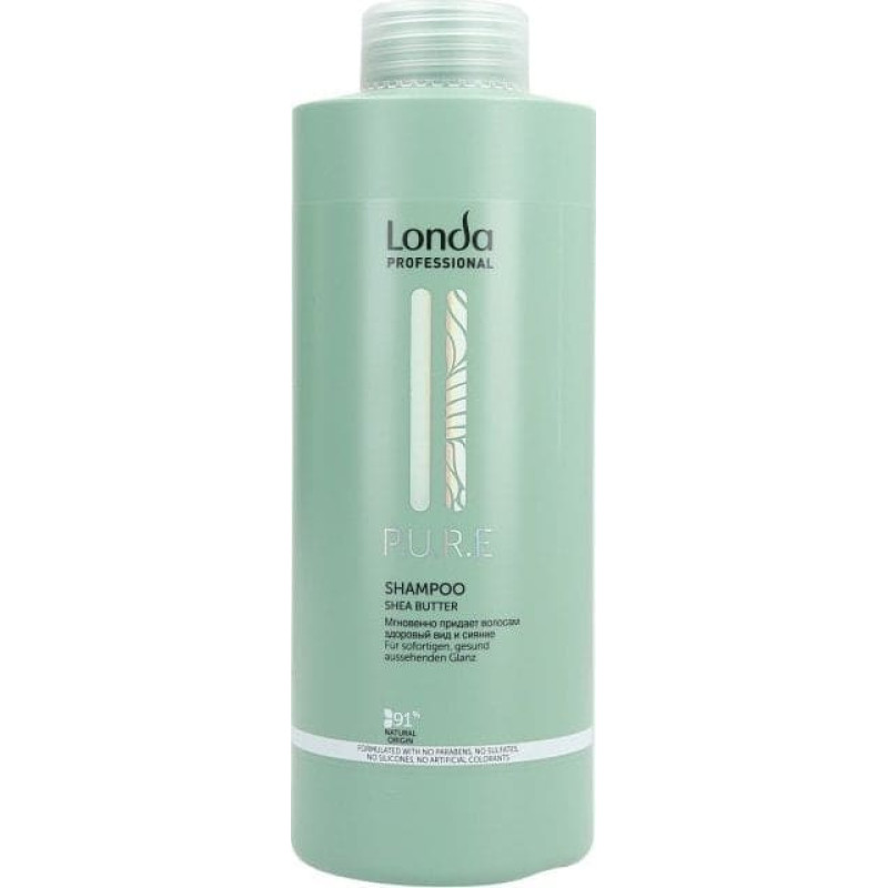 Renee Blanche Londa Professional P.U.R.E wegański Szampon z masłem shea, 1000 ml