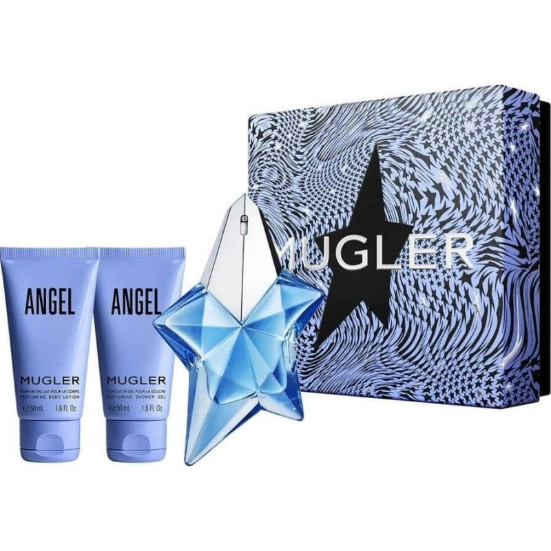 Mugler Mugler Angel edp 25ml + żel pod prysznic 50ml + balsam do ciała 50ml