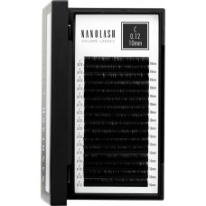 Nanolash Zestaw sztuczne rzęsy Nanolash VOLUME LASHES Doczepy 10 mm