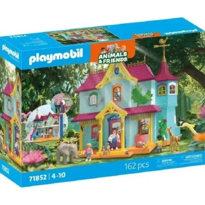 Playmobil Zestaw z figurkami Animals & Friends 71852 Kolorowa willa dla zwierzšt