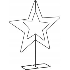Affek Design GWIAZDA DEKORACYJNA 50CM CZARNA MICA