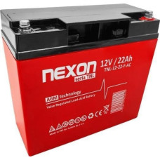 Nexon Akumulator żelowy Nexon AGM 12V 22Ah Long Life (12l) - głębokiego rozładowania i pracy cyklicznej