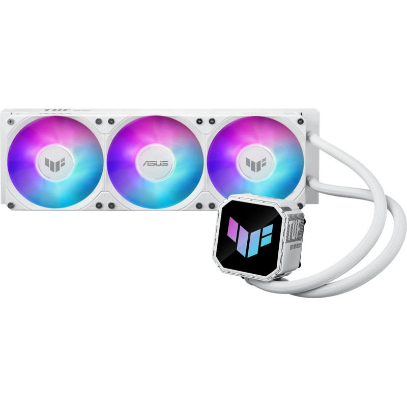 Asus TUF Gaming LC III 360 ARGB White Edition Obudowa komputera Chłodnica cieczy all-in-one 12 cm Biały
