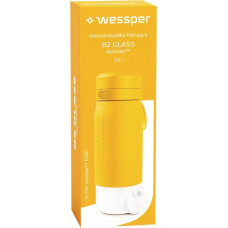 Wessper Butelka filtrująca Wessper B2 GLASS Actitex™ 500ml Yellow (WES270-500-YL_K)