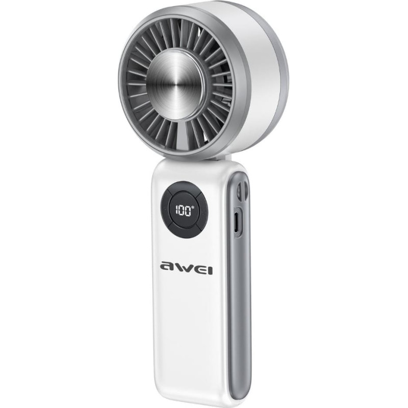 Awei Wiatrak ręczny AWEI F39 Fast Ice biały