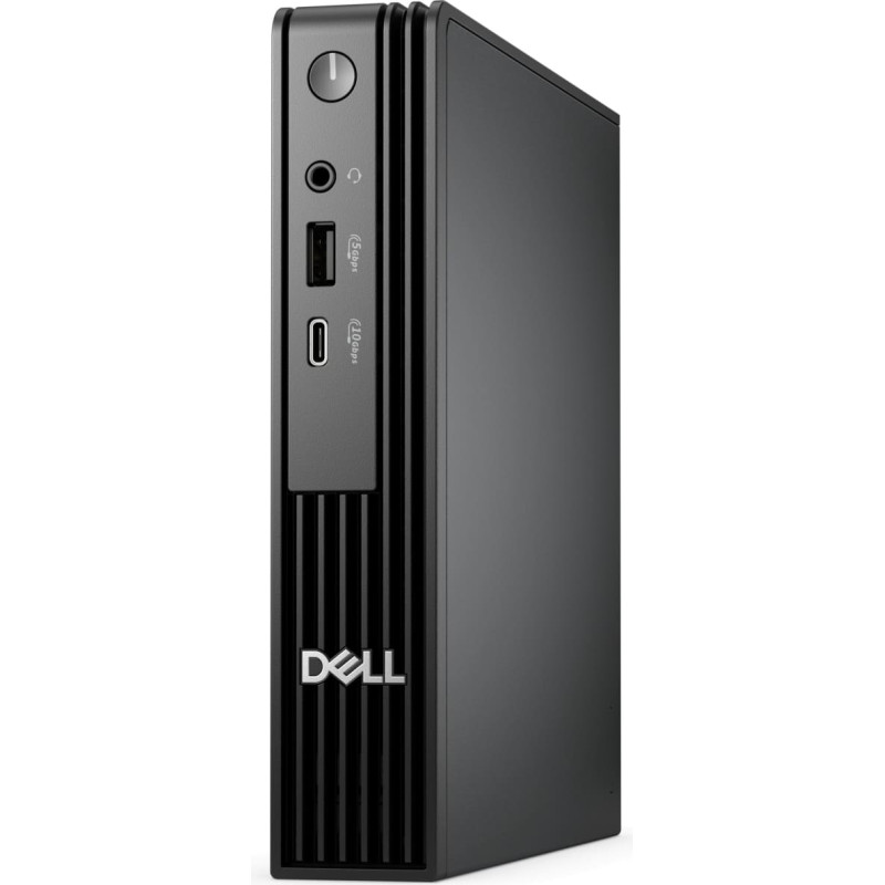 Dell Pro QCM1255 AMD Ryzen™ 5 PRO 8600GE 16 GB DDR5-SDRAM 512 GB SSD Windows 11 Pro Micro PC Mini PC Czarny