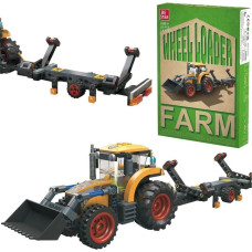 Trifox Klocki traktor ładowarka 250 elementów