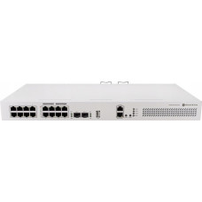 Mikrotik Cloud Router Switch 418-8P-8G-2S+RM with RouterOS L5, racmount case | MikroTik