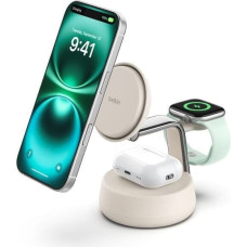 Belkin UltraCharge Pro 25W Qi2 mag.3-in-1 Ladest.ws. WIZ040kqSD