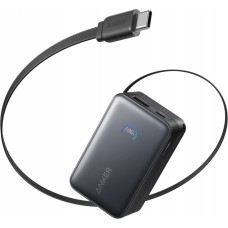 Anker Nano Power Bank (10K, 45W, Built-In Retractable USB-C Cable)