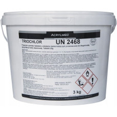 Acrylmed 3kg Triochlor 20g przedłużona dezynfekcja - tabletki