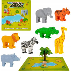Malik Zestaw Malblo Magnetic Mini Zwierzęta z dżungli