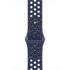 Apple Nike Sport Band Niebieski Aluminium, Fluoroelastomer