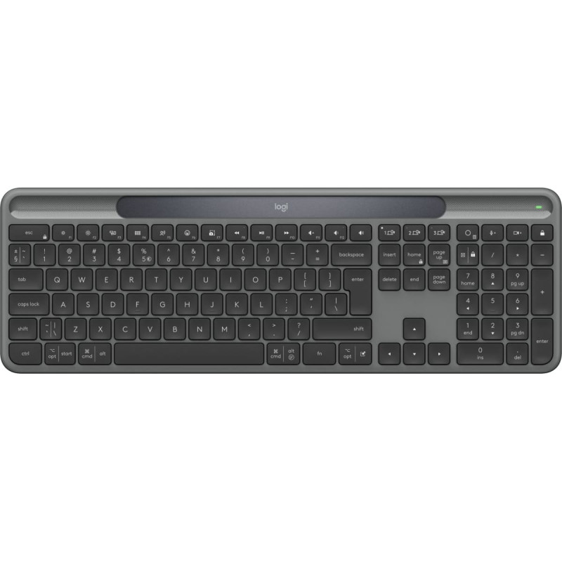 Logitech Slim Solar+ Graphite - USINTL