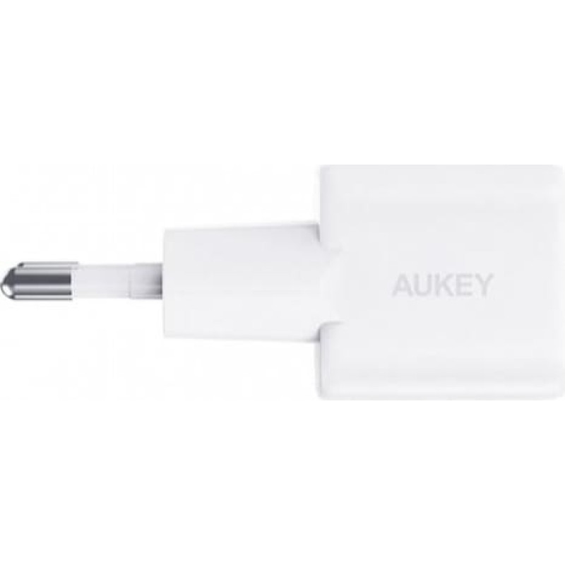 Aukey Wall Charger PA-B1L White Omnia II Mini1xUSB-C PowerDelivery 30W 5A