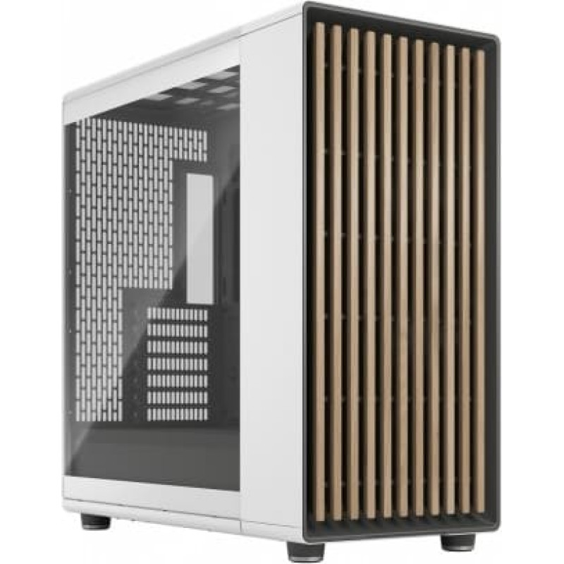 Fractal Design PC case North XL Chalk White TG Clear