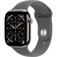 Apple Watch Series 11 OLED 46 mm Cyfrowy 416 x 496 px Ekran dotykowy 5G Tytan Wi-Fi GPS
